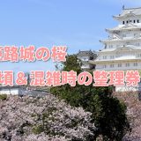 2019姫路城桜の見頃や混雑時の整理券とは？見所とより一層楽しむ秘訣！